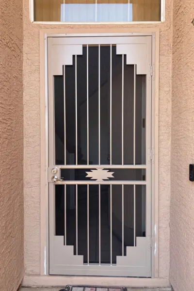 Hopi Screen Door Design - Single Steel Security Screen Door - Steel Advantage - Phoenix, Arizona