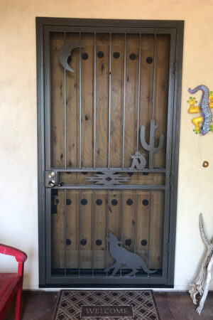 Sonoran Screen Door Design - Security Screen Doors from Steel Advantage - Phoenix, Arizona