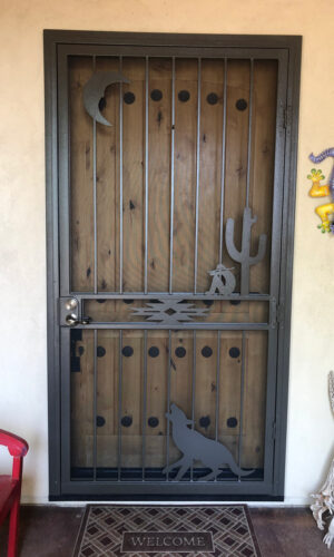 Sonoran Screen Door Design - Security Screen Doors from Steel Advantage - Phoenix, Arizona