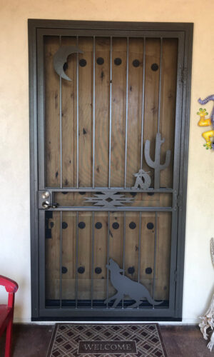 Sonoran Screen Door Design - Security Screen Doors From Steel Advantage - Phoenix, Arizona