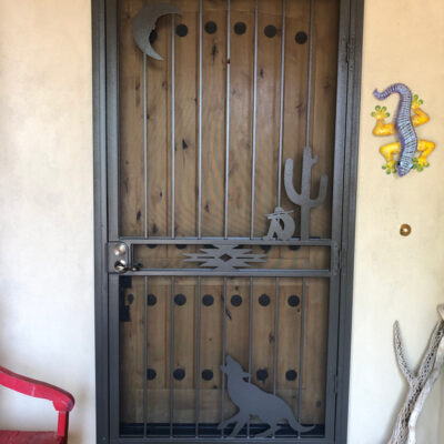 Sonoran Screen Door Design - Security Screen Doors from Steel Advantage - Phoenix, Arizona