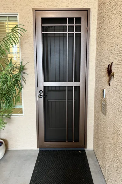 Ultra View Design - Single Security Screen Door - Steel Advantage - Phoenix, AZ