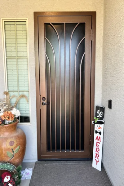 Deco Design - Single Steel Security Screen Door - Steel Advantage - Phoenix, AZ