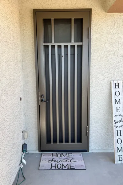 Sentry Design - Single Steel Security Screen Door - Steel Advantage - Phoenix, AZ