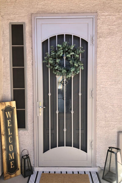Orbit Design - Single Steel Security Screen Door - Steel Advantage - Phoenix, AZ