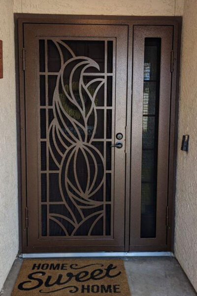 Elegante Design - Single Steel Security Screen Door - Steel Advantage - Phoenix, AZ - Free Estimate