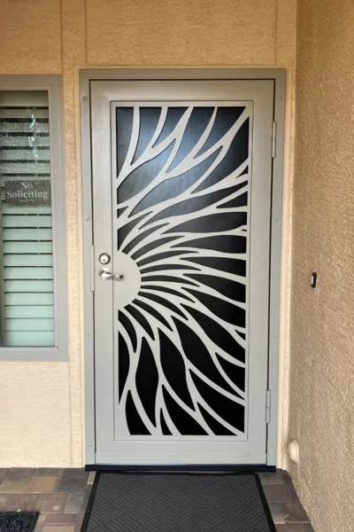 Sunfire Design - Single Steel Security Screen Door - Steel Advantage - Phoenix, AZ - Made in USA