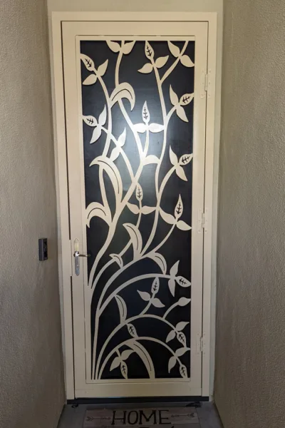 Yale Design - Single Steel Security Screen Door - Steel Advantage - Phoenix, AZ - Made in USA