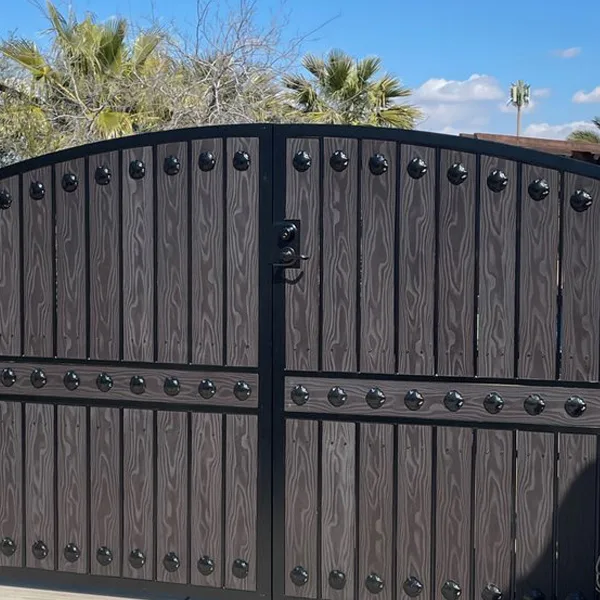 Large Steel Security Gate with Buttons - Free Gate Install - Steel Advantage - Phoenix, AZ