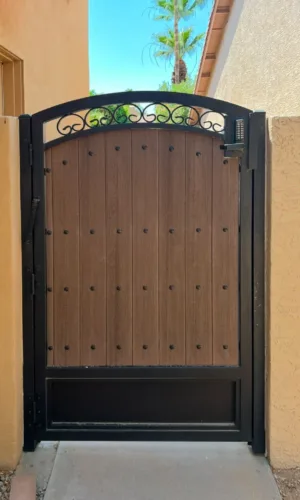 Custom Yard Gate