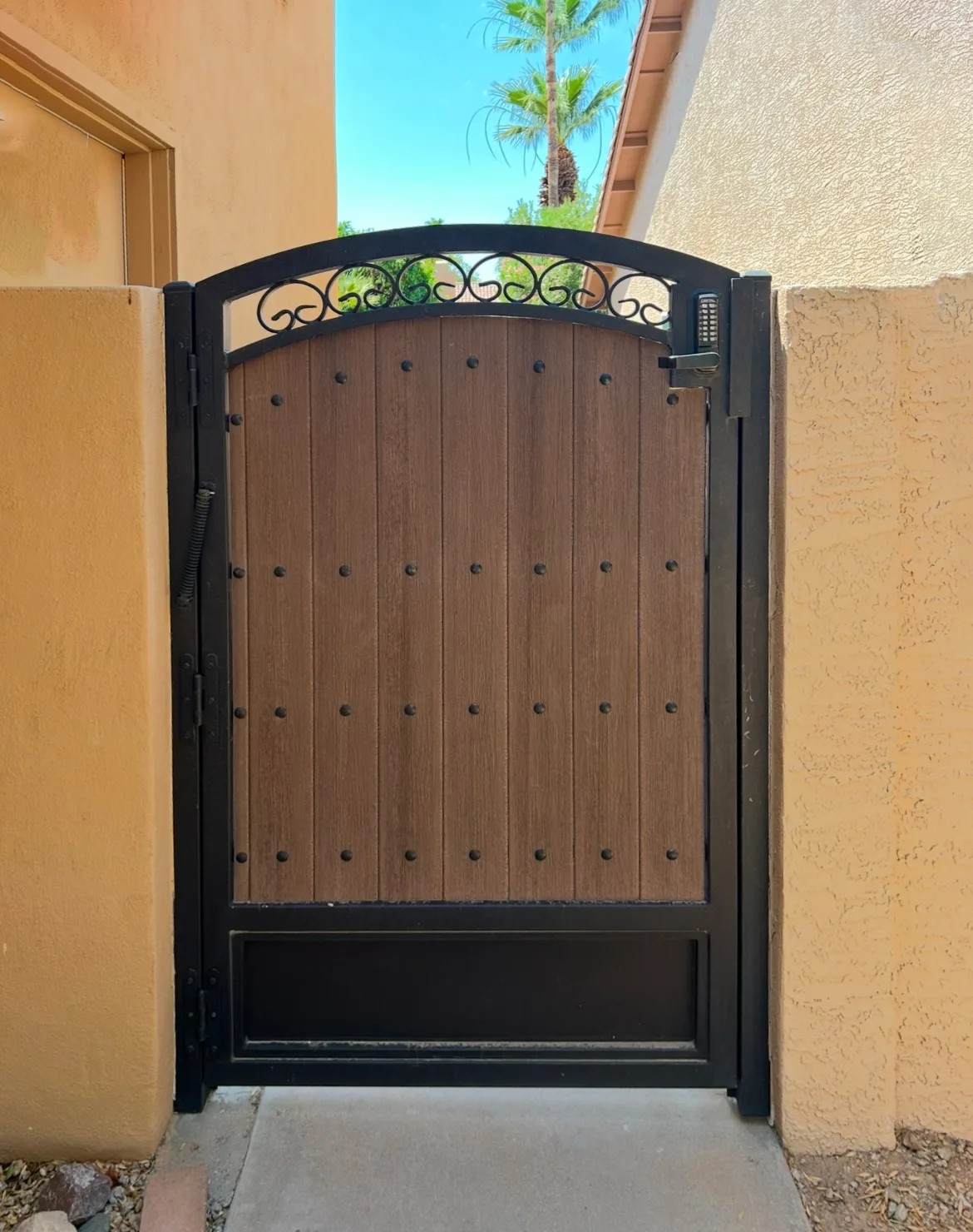 Custom Yard Gate