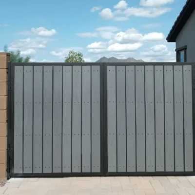 RV Gate with Back Latch